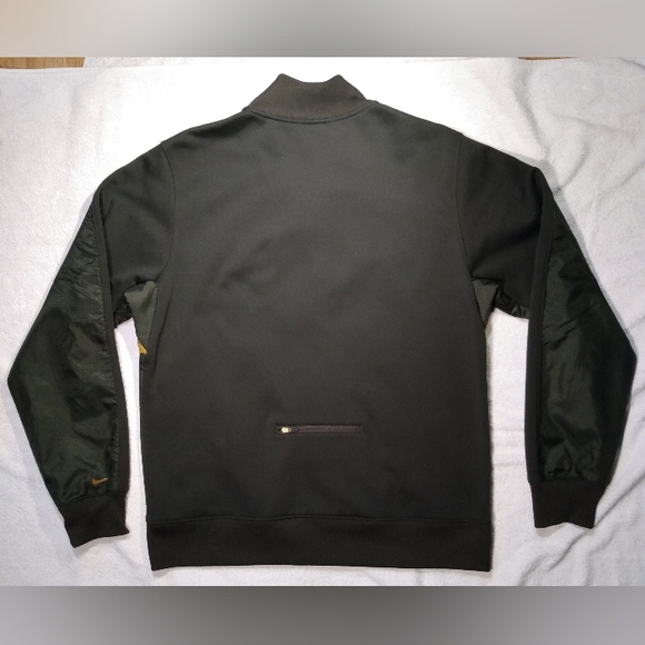 NIKE ACG Fit Therma Hybrid Nylon Polyester Forest Green Yellow tech gorp Jacket - Picture 13 of 16